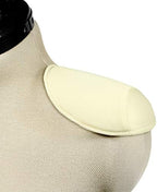 Dritz 1/2" Covered Raglan Shoulder Pads, 1 Pair, Beige