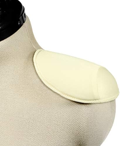 Dritz 1/2" Covered Raglan Shoulder Pads, 1 Pair, Beige