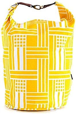 Maika Canvas Snap Fold Maze Bucket, XLarge