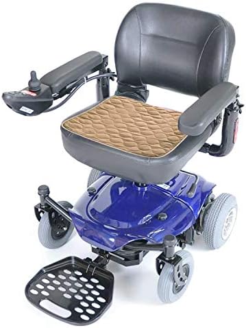 RMS Incontinence Chair Pad - Washable & Reusable Seat Protector & Bed Pad (Tan)