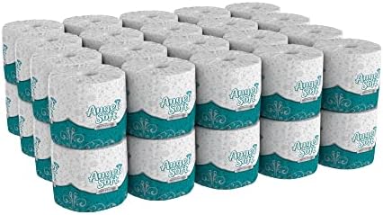 Georgia-Pacific Angel Soft Professional Series Premium 2-Ply Embossed Toilet Paper; 16840; 450 Sheets Per Roll; 40 Rolls Per Case; White