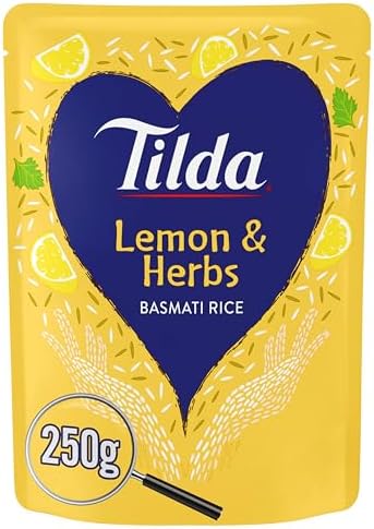 Tilda Microwave Lemon & Herbs Basmati Rice 250g