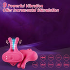 Nipple Stimulator Sensory Toys Woman, 9X Vibrating Modes with Remoter, Rose Nipple Sucking Sensory Toys Woman GEN974