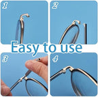 AHANDMAKER Eyeglass Replacement Arm Metal Glasses Replacement Temple Eyewear Frame Temple for Glasses
