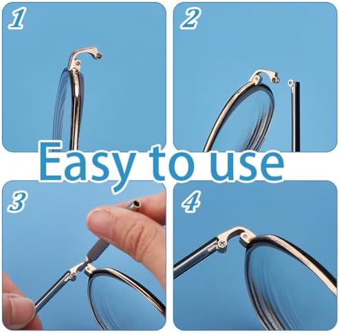 AHANDMAKER Eyeglass Replacement Arm Metal Glasses Replacement Temple Eyewear Frame Temple for Glasses