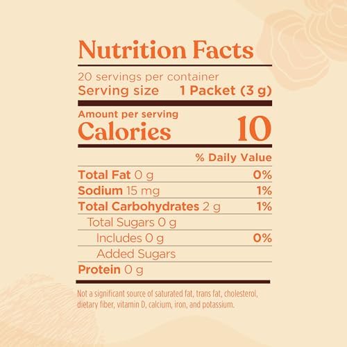 Four Sigmatic Lion's Mane Focus Elixir Mushroom Coffee Alternative | Organic Lion's Mane Mushroom Powder, Rhodiola & Rose Hips | Immune & Memory Support | Paleo | Pack of 20