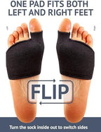 Brison Metatarsal Pads Ball of Foot Cushion for Men and Women - Gel Foot Cushions for Pain Relief Morton’s Neuroma Metatarsalgia Sesamoiditis Calluses - 1 Pair Black Large (M 12-14, W 13-15)