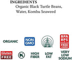 Eden Organic Black Beans, 15 oz Can, No Salt, Non-GMO, Gluten Free, Vegan, Kosher, U.S Grown, Heat and Serve, Macrobiotic, Turtle Beans, Frijol Negro, Caviar Criollo