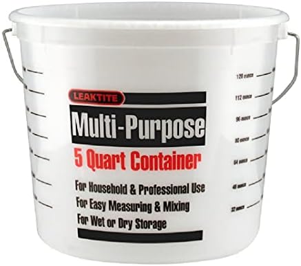 LEAKTITE 005Q55NM024 5 Qt Multi-Purpose Pail W