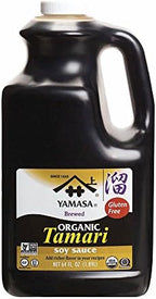 Yamasa Tamari Soy Sauce, Organic, Gluten Free Non-GMO, Kosher 64 fl. oz.