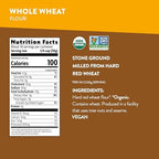 Nature's Path Organic Whole Wheat Flour, 32 oz (Pack of 1), Non-GMO