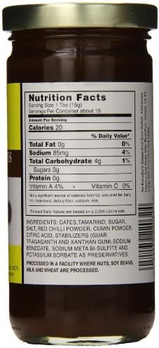 Swad Tamarind and Dates Chutney, 8 Ounce