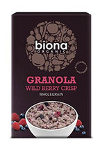 Biona Organic Wild Berry Crispy Granola (375g) by Biona Organic