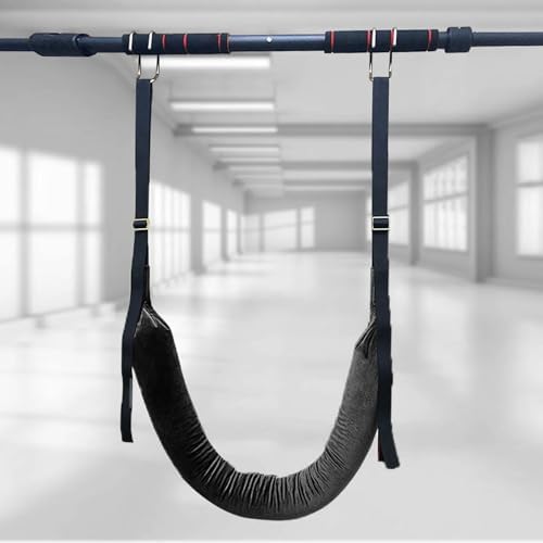 ZJchao Spinal Decompression Devices Back Stretchers, Spinal Lumbar Relief Device, Lightweight Lumbar Support Belts for Pain Relief (Black)
