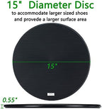 YPC Transfer Disc, Pivot Disc for Transfers, Weight Transfer Device & Mobility Aid with 360 Degree Rotation for Turns, Change in Direction, & Transferring Between Seats, 15inch Diameter(Large)