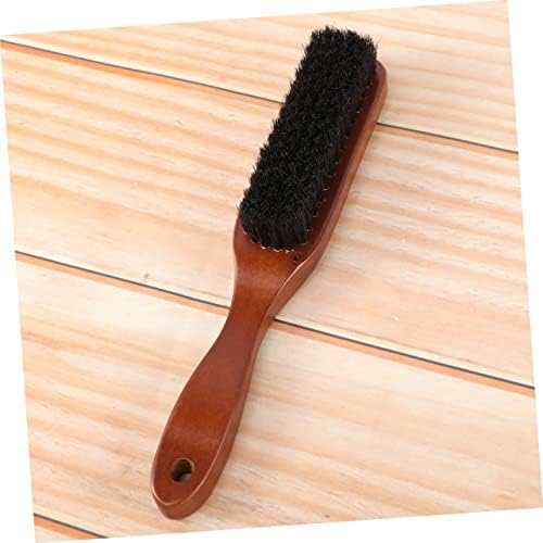 Natural Pig Bristle Hair Brush Styling Beard Brush for Men for Mustache Trimmer