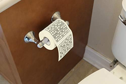 SummitLink Roll of Sudoku Toilet Paper Tissue Napkin Prank Fun Birthday Party Novelty Gift Idea (4 pk)