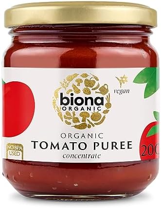 BIONA Organic Tomato Puree, 200 GR