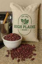 High Plains Dark Red Kidney Beans | 10 Pound Bag | Farm-Fresh | Non-GMO Verified | High Protein & Fiber Source | Dry Beans | Directly Sourced from Local Farmers