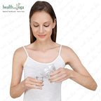 HealthAndYoga™ ChillEyes Transparent Glass Eye Wash Cup - Effective Eye Rinse and Cleansing – Eco-Friendly, Non-Reactive, Safe and Comfortable (Clear - Single)
