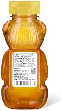 Amazon Grocery, Golden Pure Honey, 12 Oz