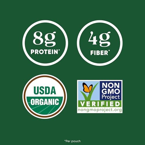 SEEDS OF CHANGE Certified Organic Brown Basmati Rice, Organic Food, 8.5 OZ Pouch