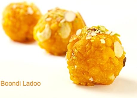 Sukhadia Sweets - Boondi Ladoo - 16oz box (12pc) - Indian Mithai Gift - Freshly made in USA