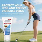 Varicose Veins Cream for Legs, Soothing Leg Massage Lotion for Tired & Heavy Legs, Cooling Herbal Formula to Improve Skin Appearance & Smoothness