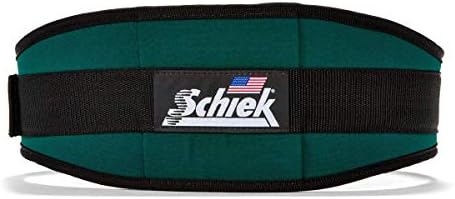 Schiek Sports 2006 Nylon 6 Inches Weight Lifting Belt - Support Belt for Power Lifting