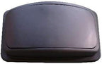Restaurantware LID ONLY: RW Clean 1 Swing Top Trash Bin Lid Fits 23 Gallon Trash Can - Black Plastic Lid For Waste Basket Heavy-Duty Trash Can Sold Separately