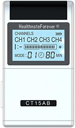 HealthmateForever CT15AB TENS Machine for Pain Management, Back Pain and Rehabilitation