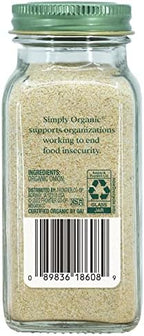 Simply Organic White Onion Powder, Certified Organic | 3 oz | Allium cepa