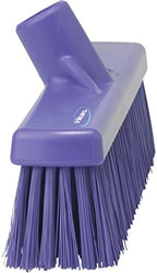 Vikan 31798 Broom,Push,Soft,16.5",PP/PBT,Purple