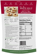Extra White Gold All Purpose Flour – Gluten Free Flour Blend For Baking & Cooking – [Kosher] [Gluten Free] [Vegan] [Soy Free] [Nut Free] [Dairy Free] – 15.9 Ounces (4 pack)