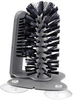 Westmark Glass Dish Brush with Suction Base - Practical Glass Brush for Effortless Cleaning of Glasses, No Slipping, Catering or Private Bar Accessories - BPA Free