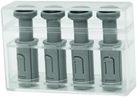 CanDo 10-3756-4 Digi-Flex Multi 4 Additional Finger Button with Box, XX-Heavy, Silver