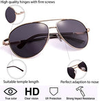 EYEGUARD Unisex Classic Style Bifocal Sunglasses Readers with Lens UV400 Protection Outdoor Reading Glasses for Men and Women