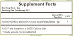 Herbal Hills Asthishrunkala Powder Cissus Quadrangularis | 16 oz (454 GMS)