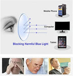 NEW Fold Flat Sapphire High Hardness Anti-blue Progressive Farm & Near Dual-use Reading Glasses (+1.50/ (45-50))