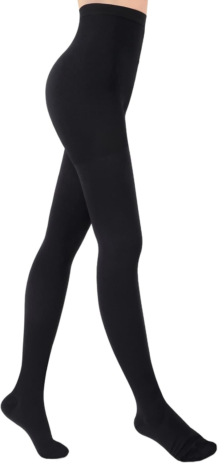 Ktinnead Compression Pantyhose for Women and Men, Closed Toe Medical Compression Stockings, 20-30 mmHg Graduated Compression Pantyhose