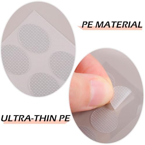 Outus 300 Pcs Earring Stickers Earlobe Support Patches for Heavy Earrings, Ear Stickers to Hold Back The Ear, Split Earlobes Protectors Support for Torn or Stretched Pierced