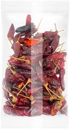 Sanniti Red Passion Dried Calabrian Hot Chili Peppers, 3.52 oz Bag – Spicy Whole Peppers – Product of Italy (Pack of 1)
