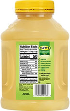 Mott's No Sugar Added Applesauce, 46 Oz Jar (Pack Of 8), Good Source Of Vitamin C, No Artificial Flavors