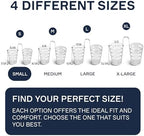 Nasal Dilators for Sleeping Extra-Small (XS) - Nostril Opener - Anti Snoring Nose Vents - Medical Grade Silicone Snore Stopper - Snoring Solution to Stop Snoring