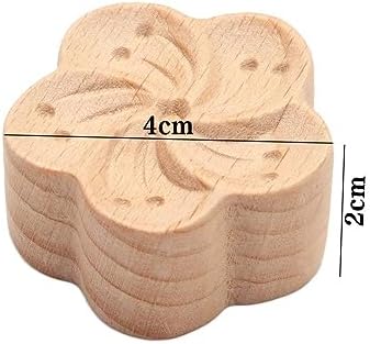 Wood Essential Oil Diffuser, Flower Shape Diffuser, Eco Friendly Aromatherapy for Stress Relief, Sleep Aid Diffused, Home Decor