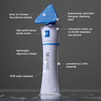 Bio-Therapeutic bt-Sonic Facial Cleansing Brush, Microsonic Handheld Silicone Face Cleanser, Exceptional Quality Water Resistant Face Exfoliator