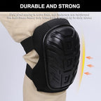 Work Knee Pads for Men Construction, Gardening Knee Pads for Work, Kneepads for Construction, Rodilleras de Trabajo Rodilleras Para Dolor de Rodillas (Red)