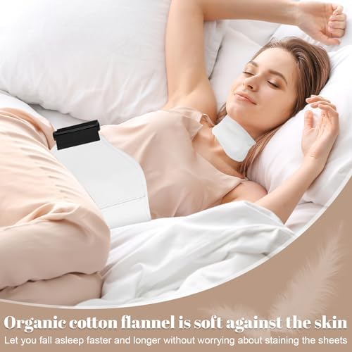 2 Pack Castor Oil Pack Wrap - Organic Cotton Flannel, Dual Hot & Cold Pack, Reusable Castor Oil Packs Kit Less Mess, Comfort Sleep Fit, Adjustable Compress Wrap for Liver Detox, Neck, Stomach