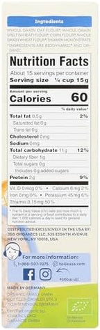 Holle, Cereal Wholegrain Four Grain Organic, 8 Ounce