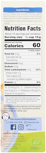 Holle, Cereal Wholegrain Four Grain Organic, 8 Ounce